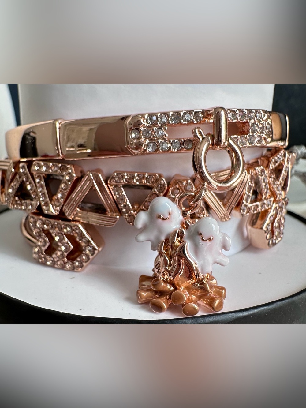 ✨Bomb Party Halloween 2026 “Campfire Ghost Stories” Stack Rose Gold Glows n dark